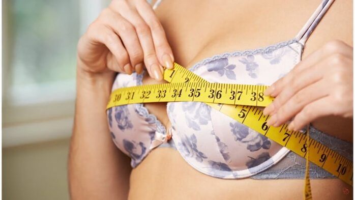 breast measurement before liposuction